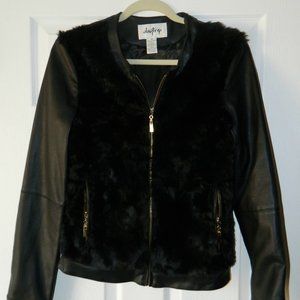 Daytrip Faux Fur Lightweight Jacket Med.